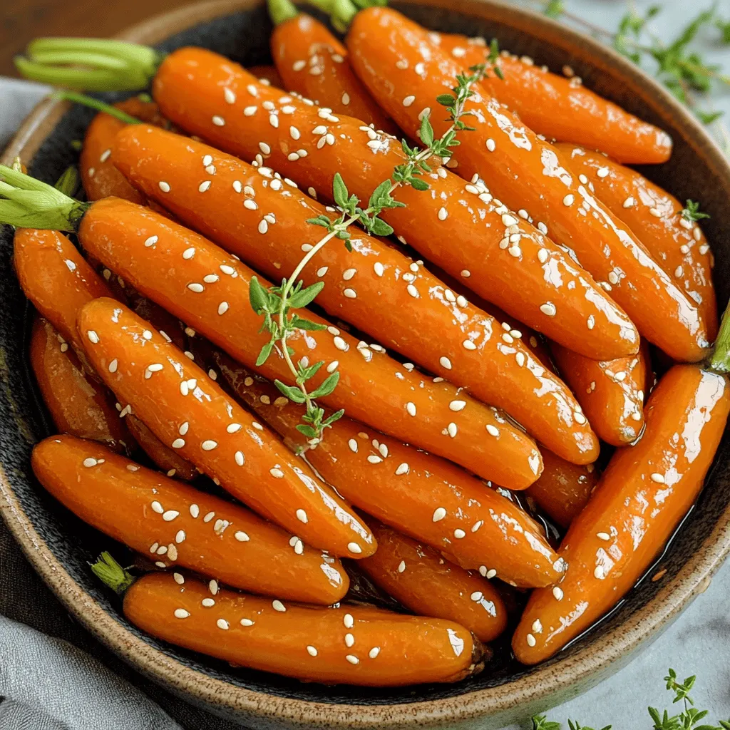 Air Fryer Maple Glazed Carrots Köstliches Rezept