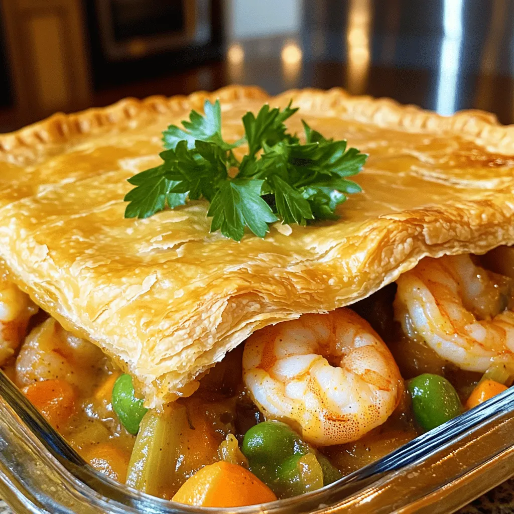 Cajun Seafood Pot Pie Ein köstlicher Klassiker