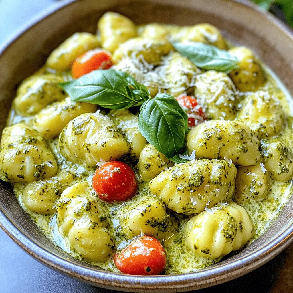 Cremige Pesto Hühnchen Gnocchi Raffinierte Genussmomente