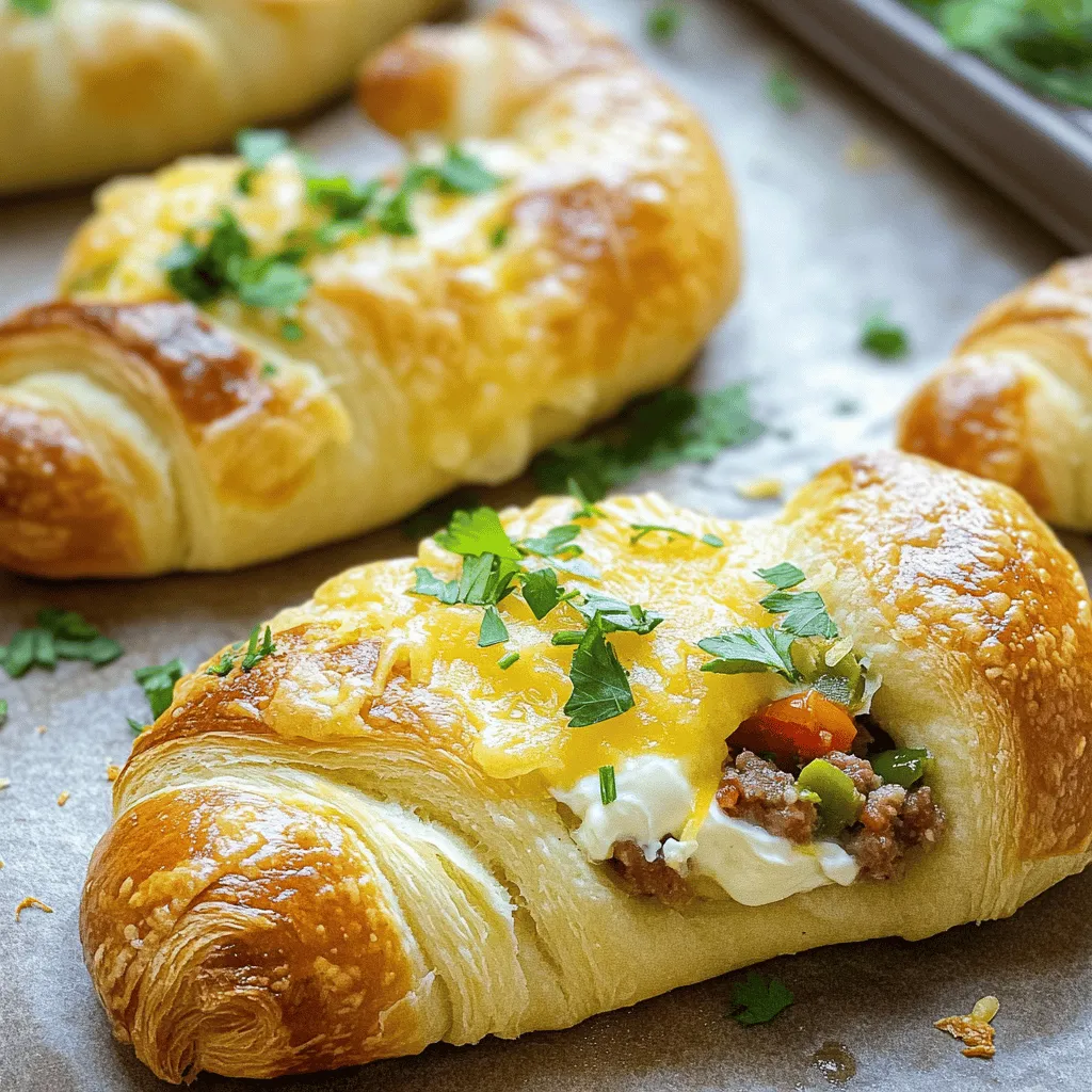 Rotel Wurst &#038; Frischkäse-Crescents Schmackhafte Snacks