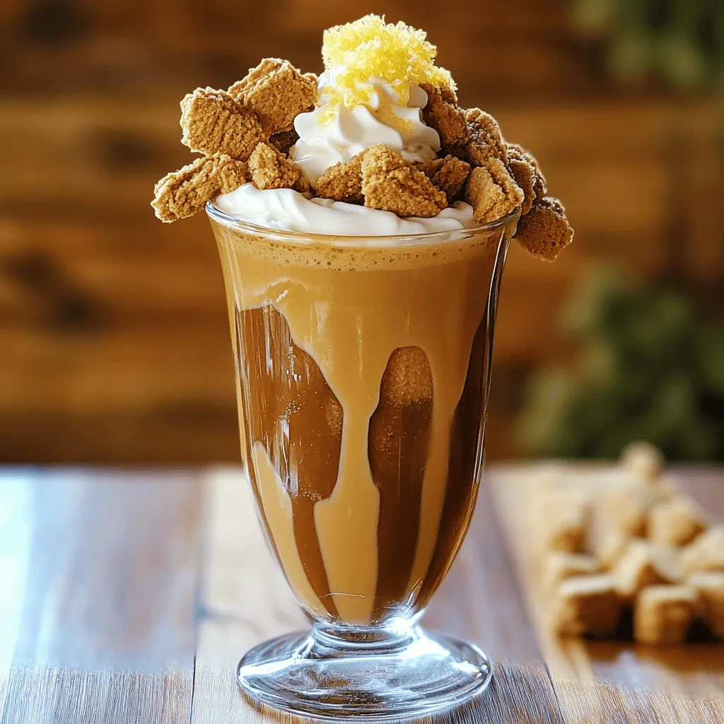 Für einen leckeren cremigen Biscoff-Milchshake brauchst du nur wenige Zutaten. Die Hauptbestandteile sind Vanilleeis, Milch und Biscoff Keksbutter. Diese Kombination macht deinen Milchshake besonders geschmackvoll und cremig.