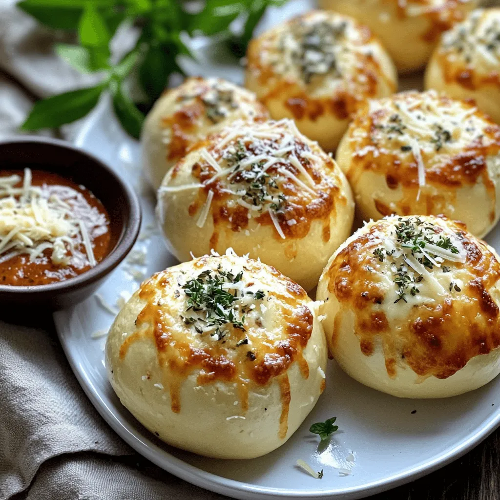 Pillsbury Biscuit Garlic Butter Cheese Bombs Lecker Snack