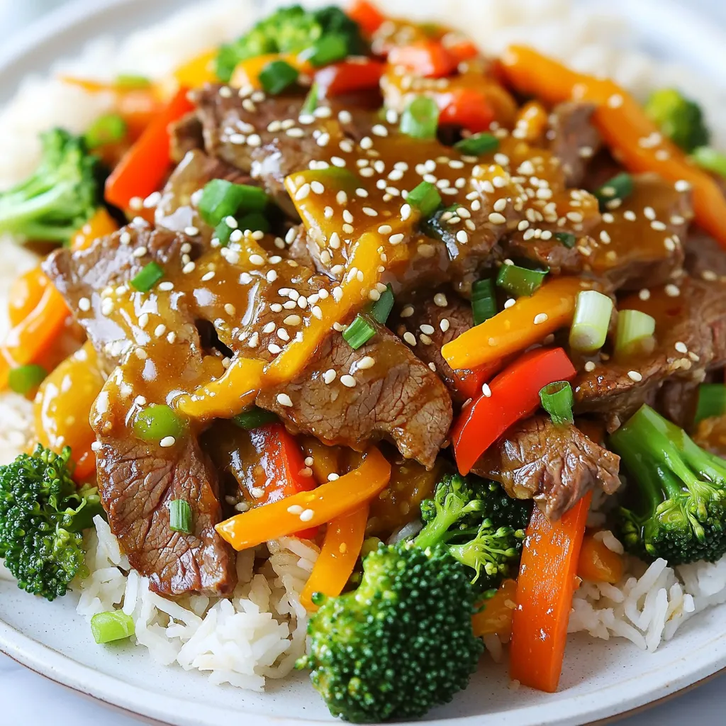 Besser als Takeout Orange Ginger Beef Rezept