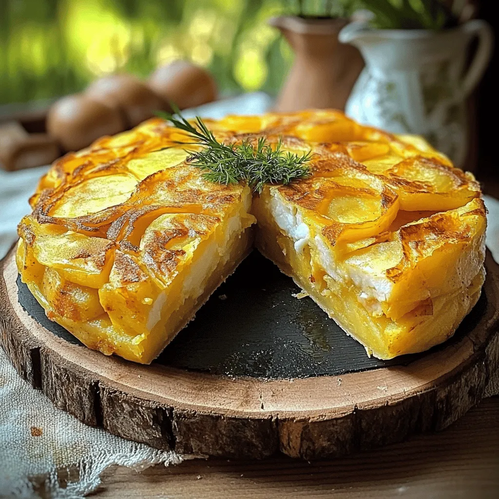 Tortilla Espanola Saftiges Kartoffel-Ei Omelett Rezept