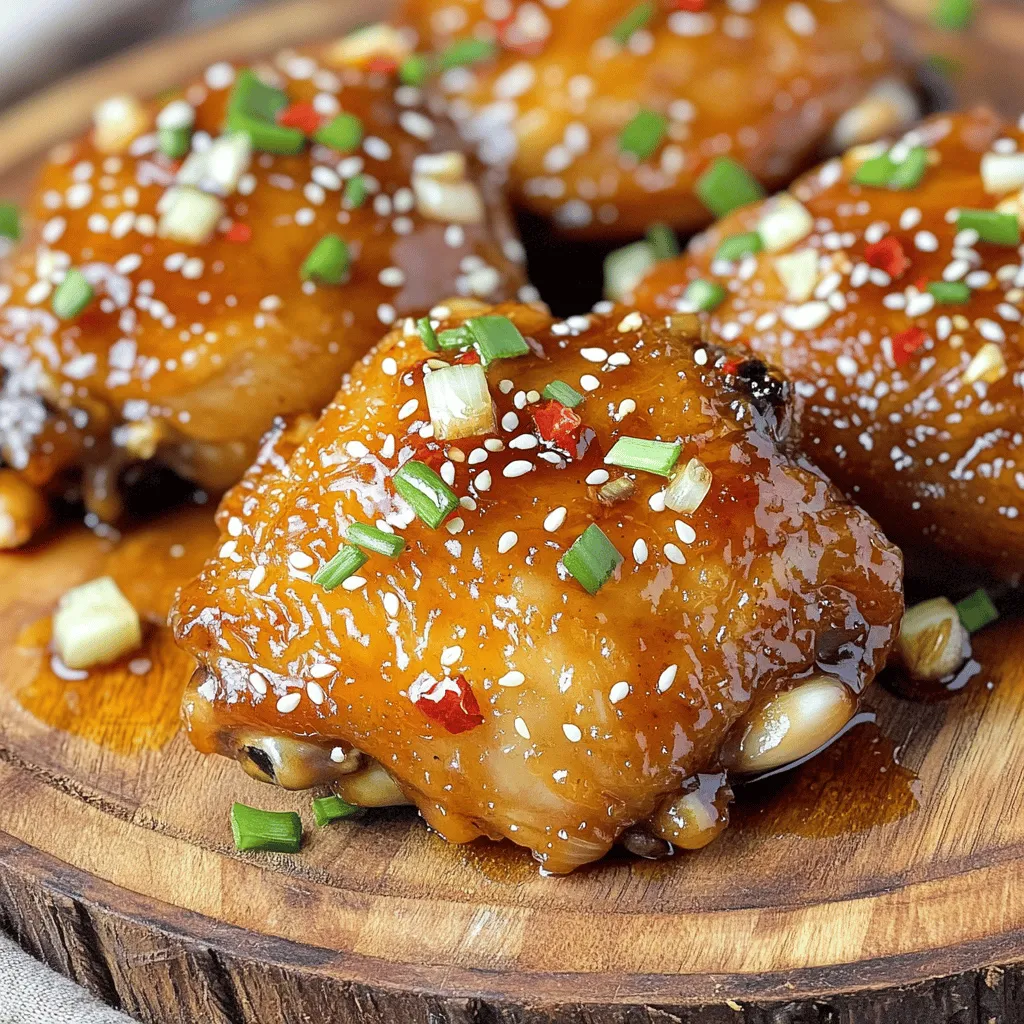 Spicy Honey Garlic Chicken Köstlicher Genuss für Alle