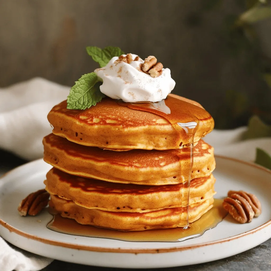 Kürbis Gewürz Pfannkuchen Genussvolle Herbstkreation