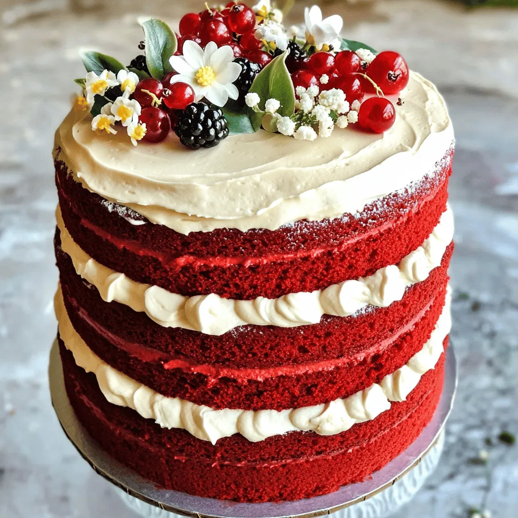 Um deine Red Velvet Layer Cake zuzubereiten, brauchst du folgende Zutaten: