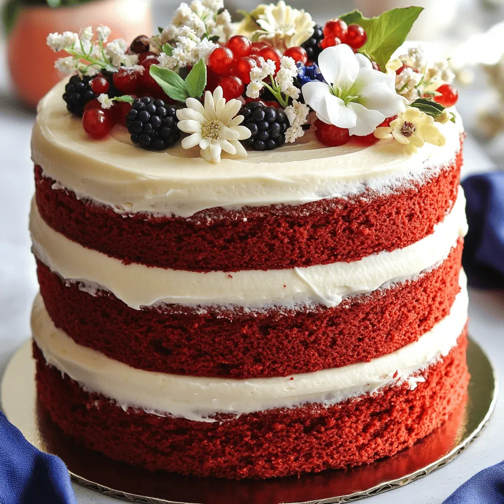 Red Velvet Layer Cake Einfache und leckere Anleitung