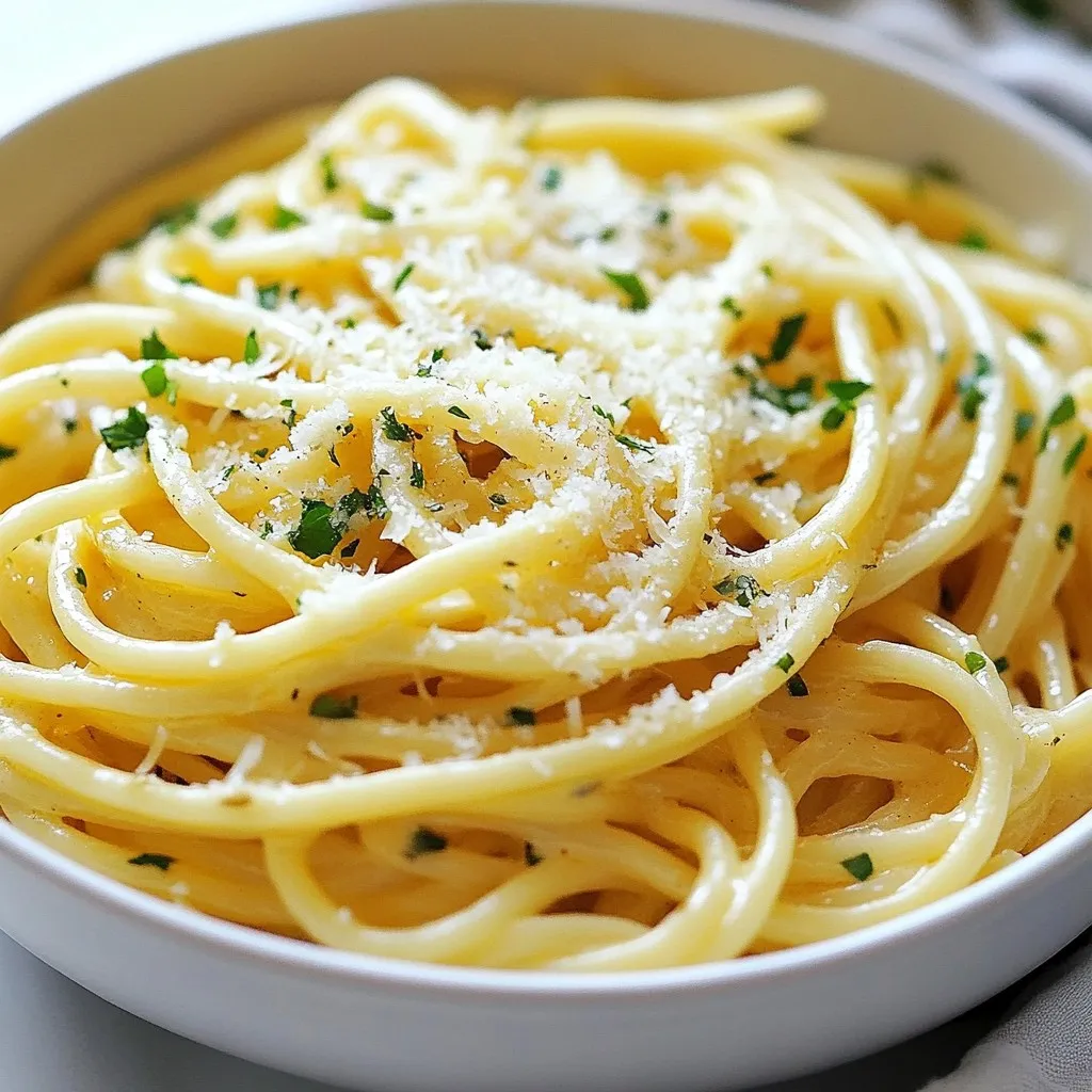 Knoblauch Kräuter Butter Nudeln Geschmackvoll und Einfache