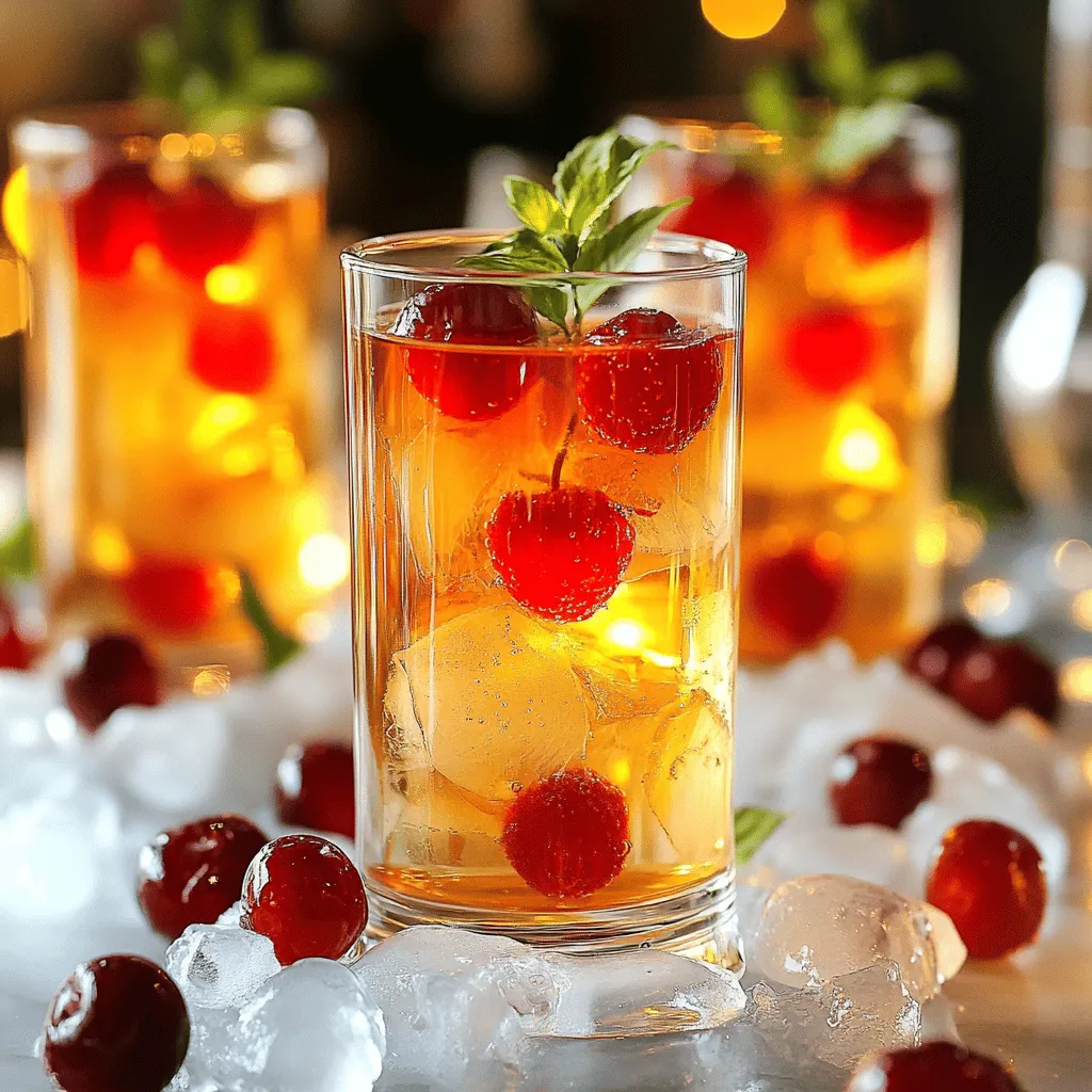 Cherry Earl Grey Milk Tea für entspannende Momente