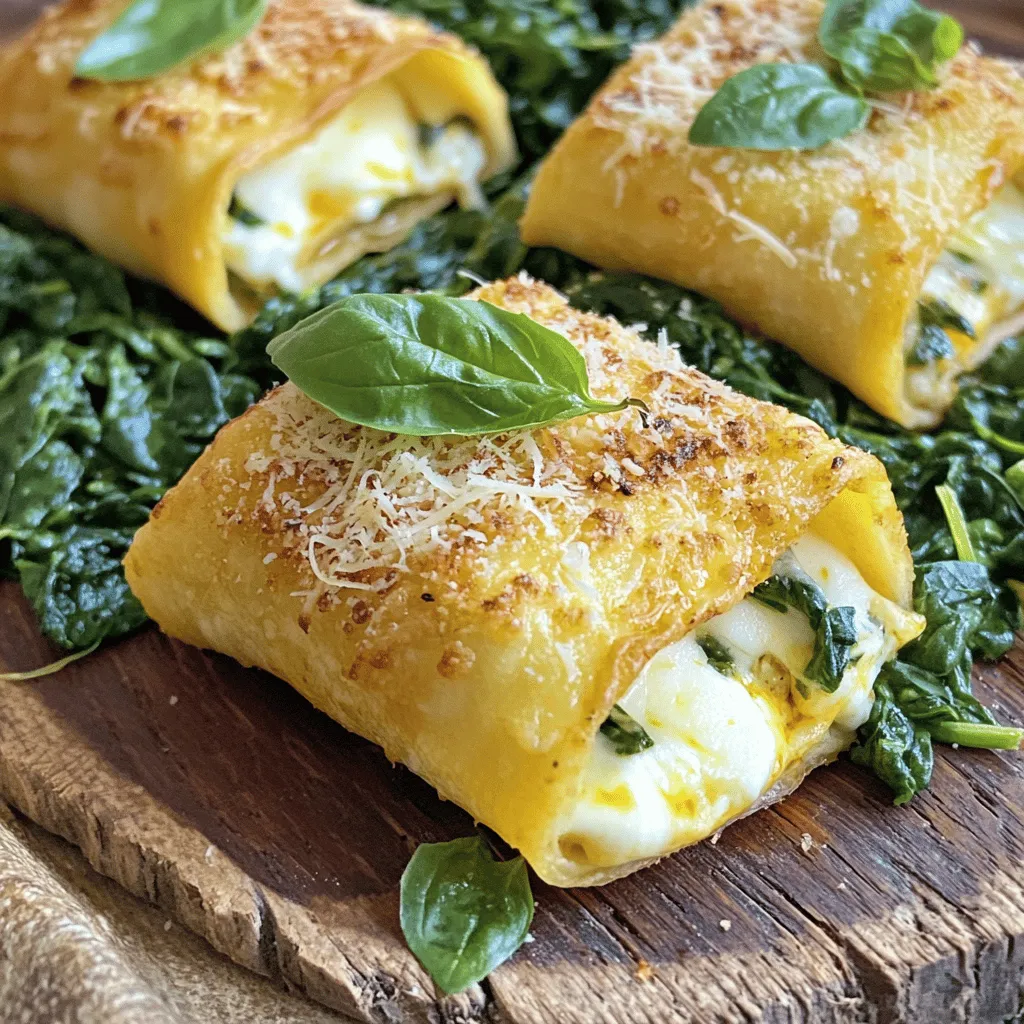 Leckere Chicken Parmesan Pillows Schnell und Einfach