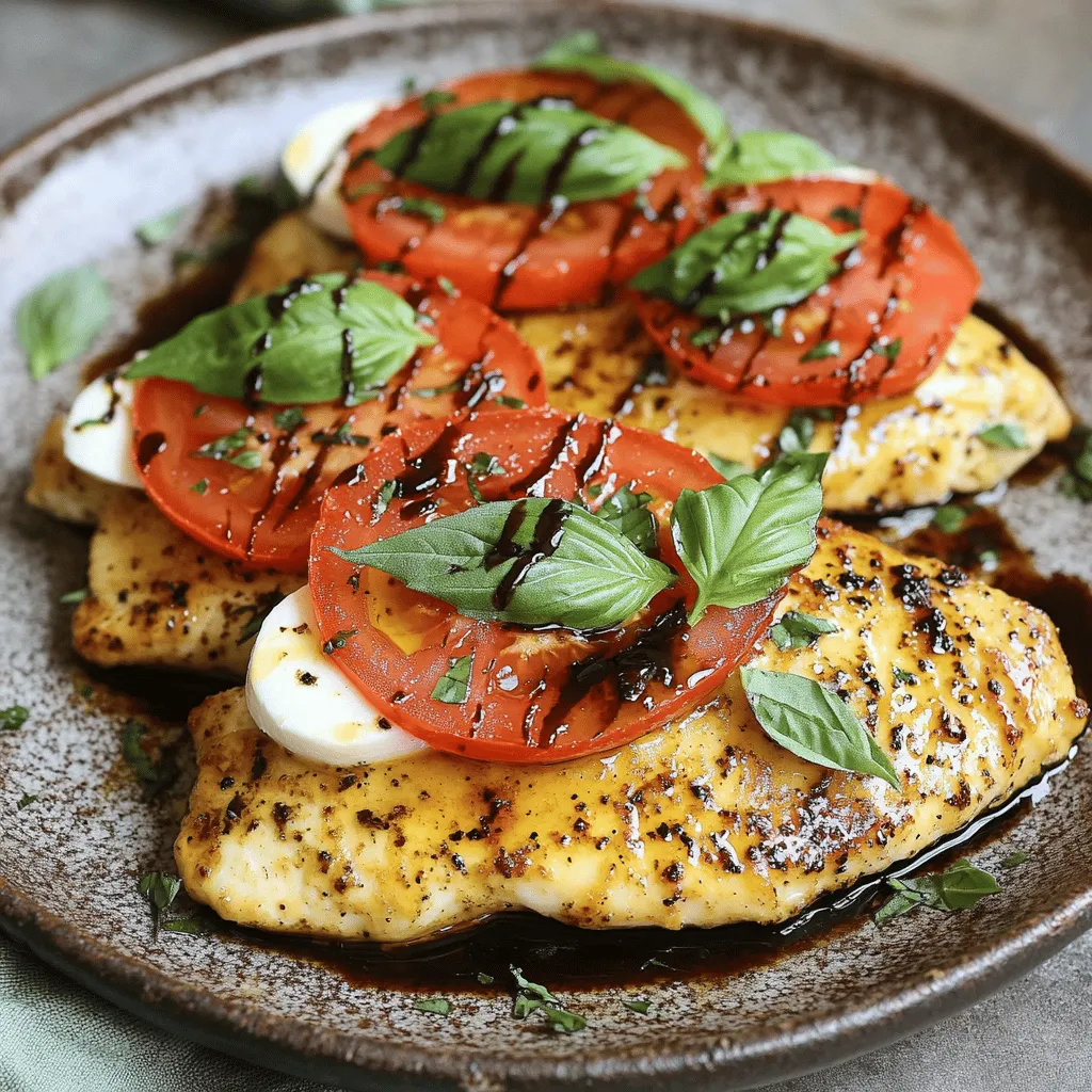 Caprese Chicken Fantastisch und Einfache Rezeptidee