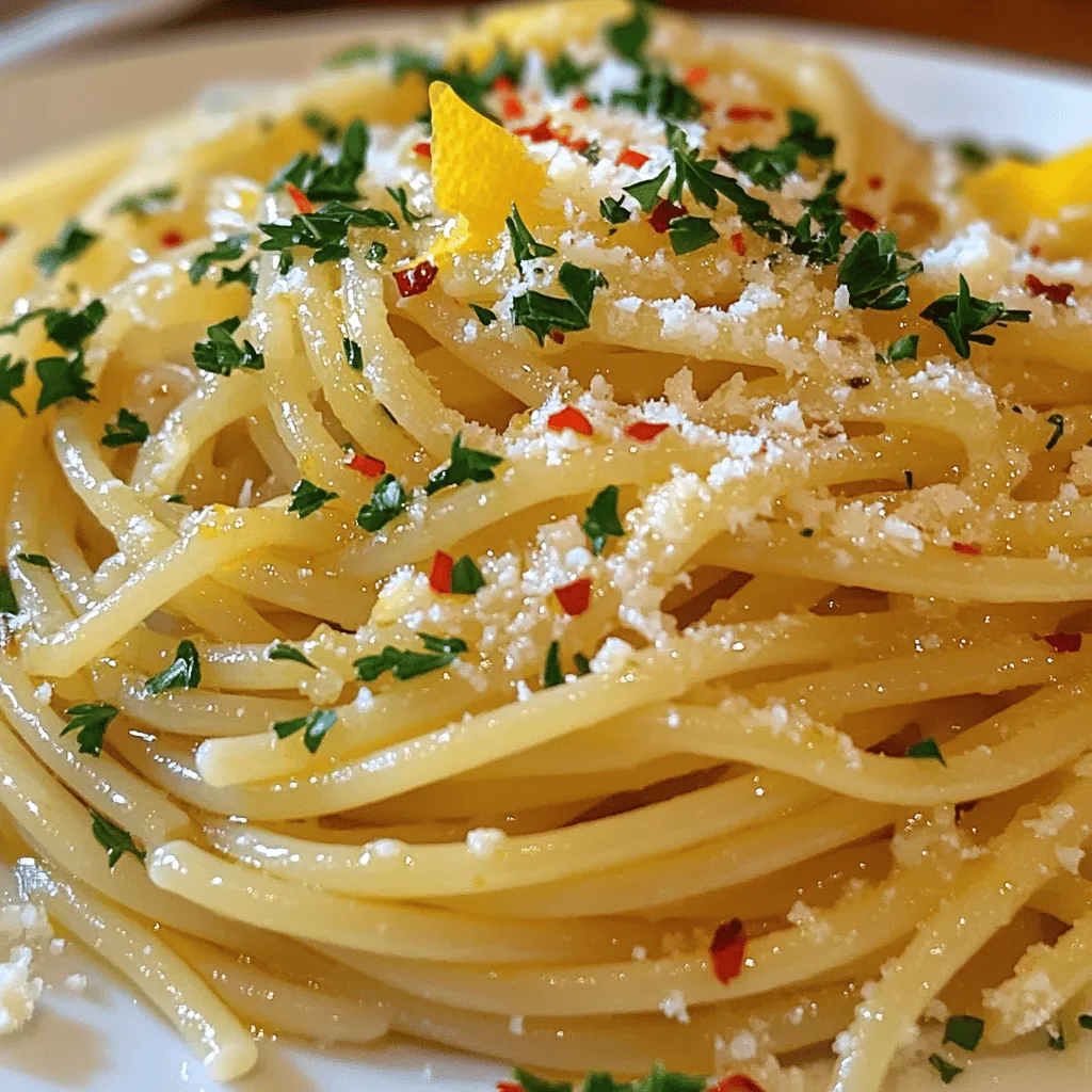 Spaghetti Aglio e Olio Schnelles und köstliches Rezept