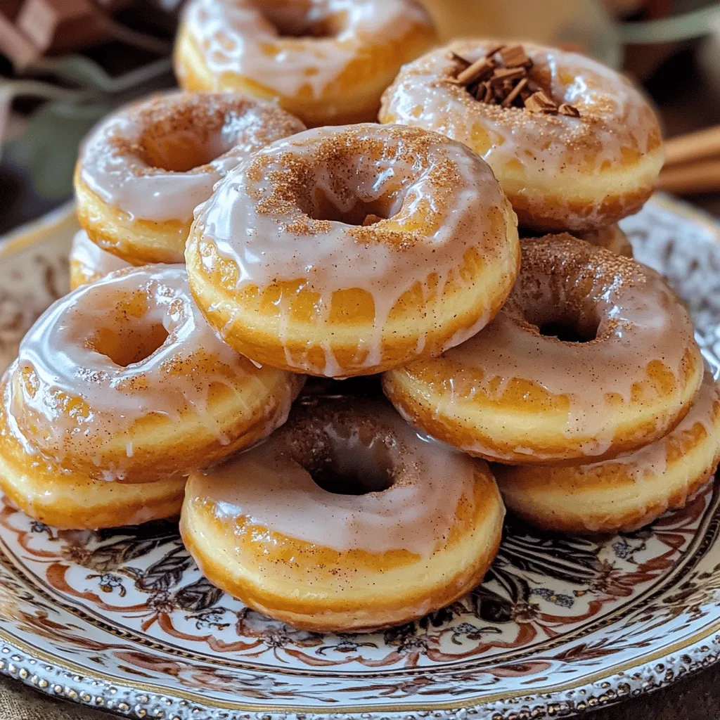 Buttrige Zimtschnecken-Donuts Rezept Einfach und Lecker
