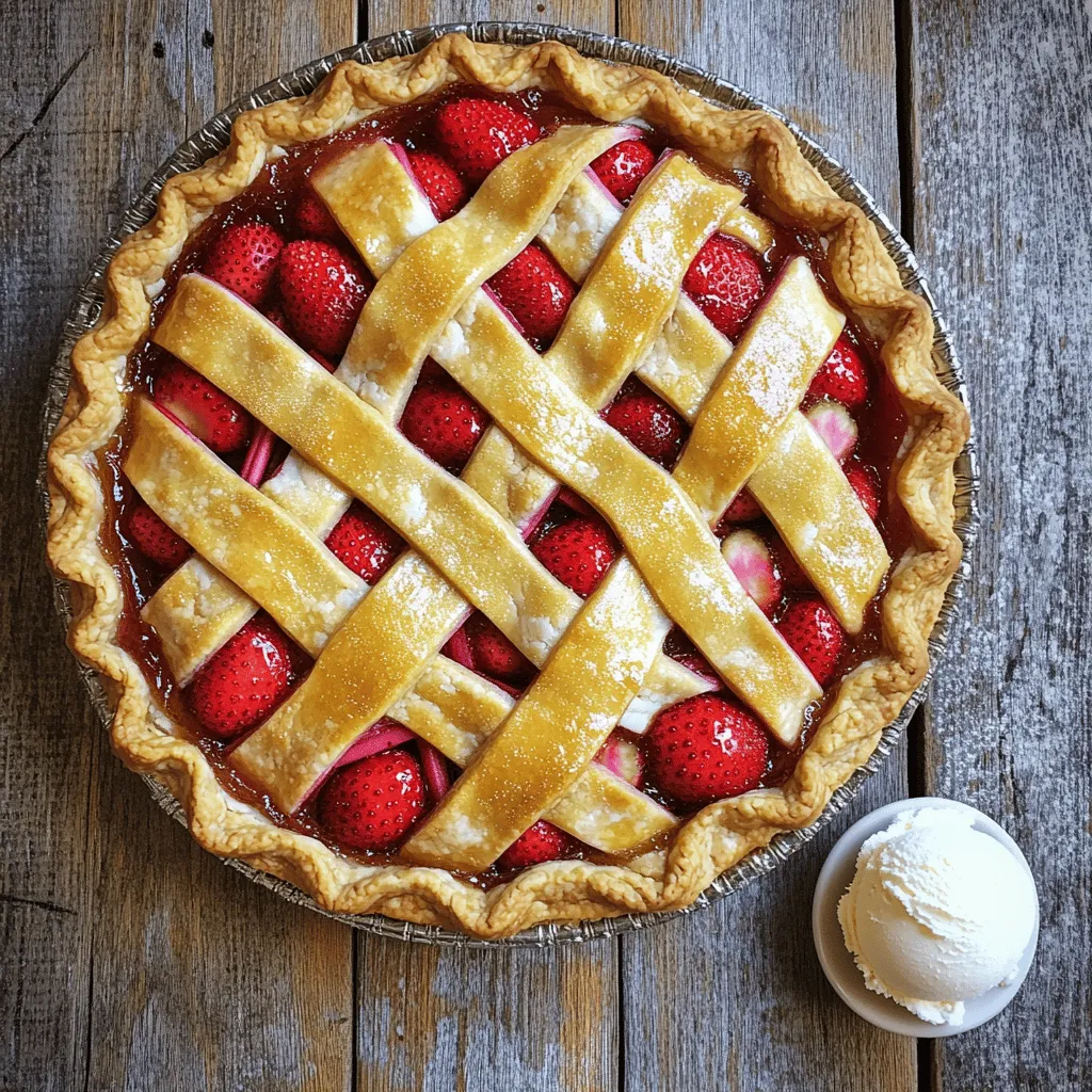 - 500 g frische Erdbeeren, geviertelt - 300 g Rhabarber, in kleine Stücke geschnitten - 200 g Zucker (nach Geschmack anpassen)