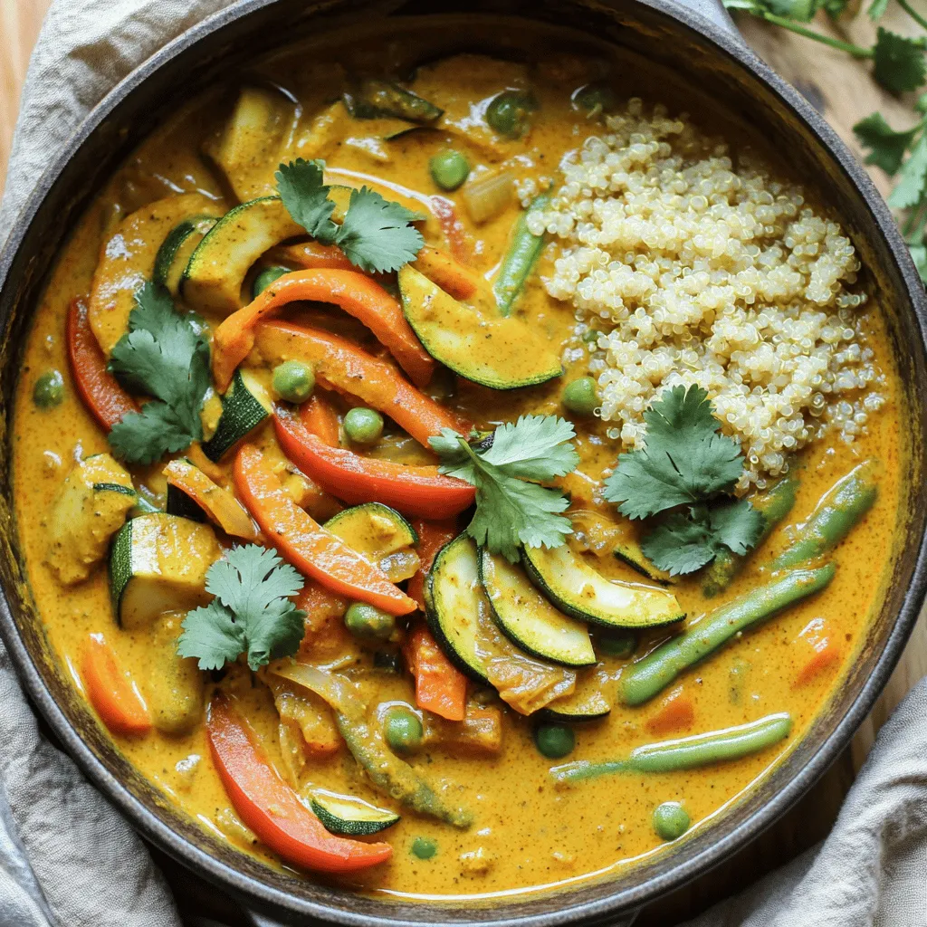 Einfaches Gemüse-Curry Schnell und Köstlich Zubereitet