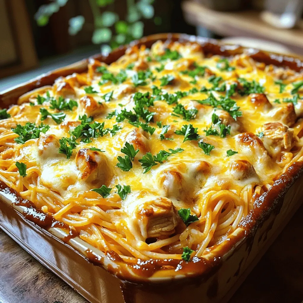 Monterey Chicken Spaghetti Bake Einfaches Familienrezept