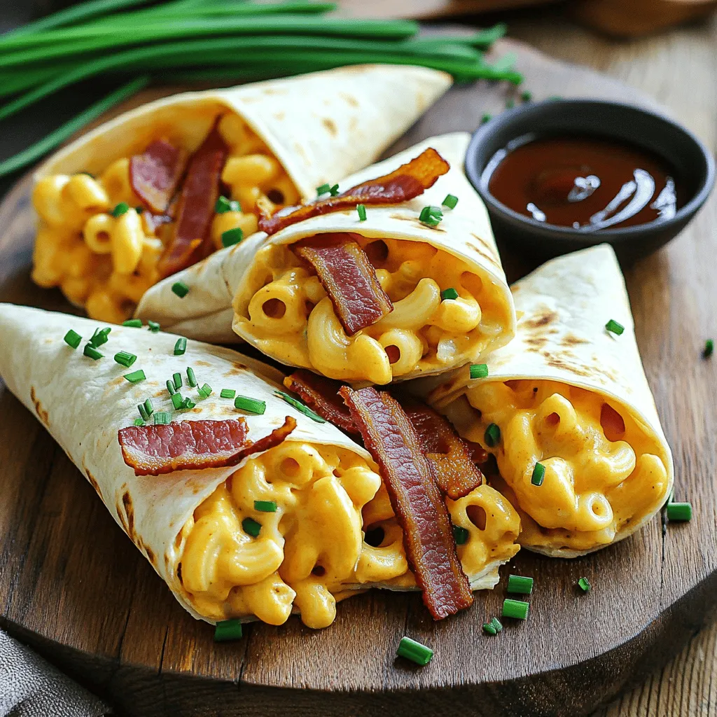 Ein Bacon Mac’n’cheese Burger Wrap ist eine köstliche Mischung aus vielen Zutaten. Die Hauptbestandteile sind Macaroni, Bacon, Rinderhackfleisch und Käse. Diese Kombination macht den Wrap reichhaltig und sättigend.