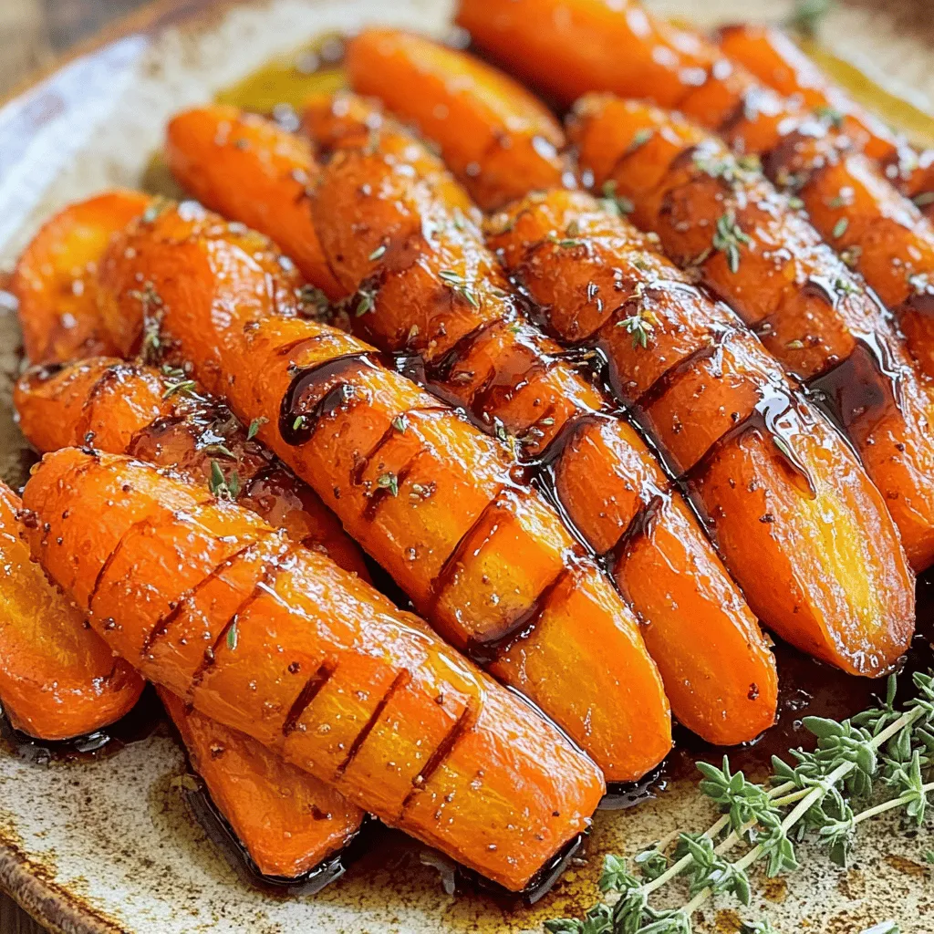 Balsamico-Röstkarotten köstlich und einfach zubereiten