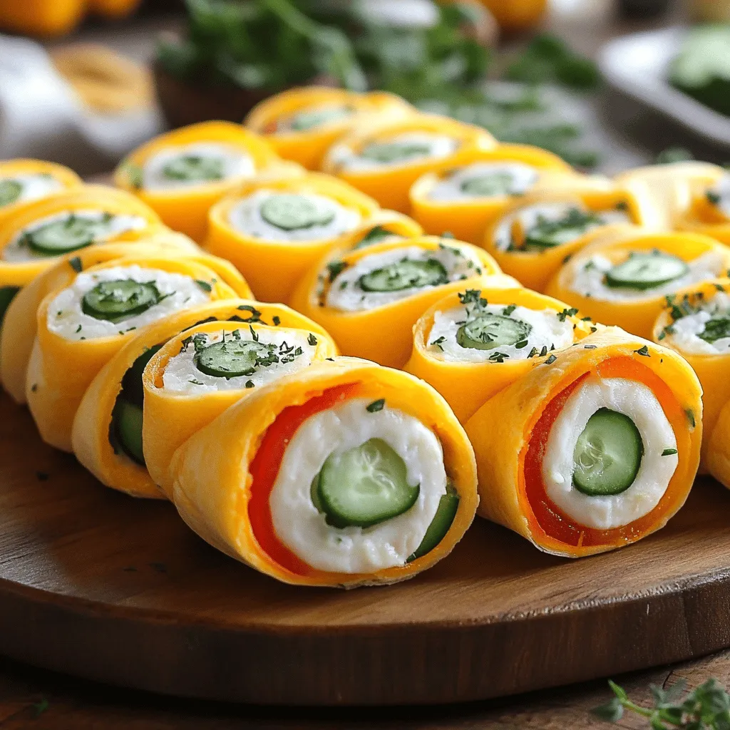 Party Snack Roll Einfaches Rezept für jeden Anlass