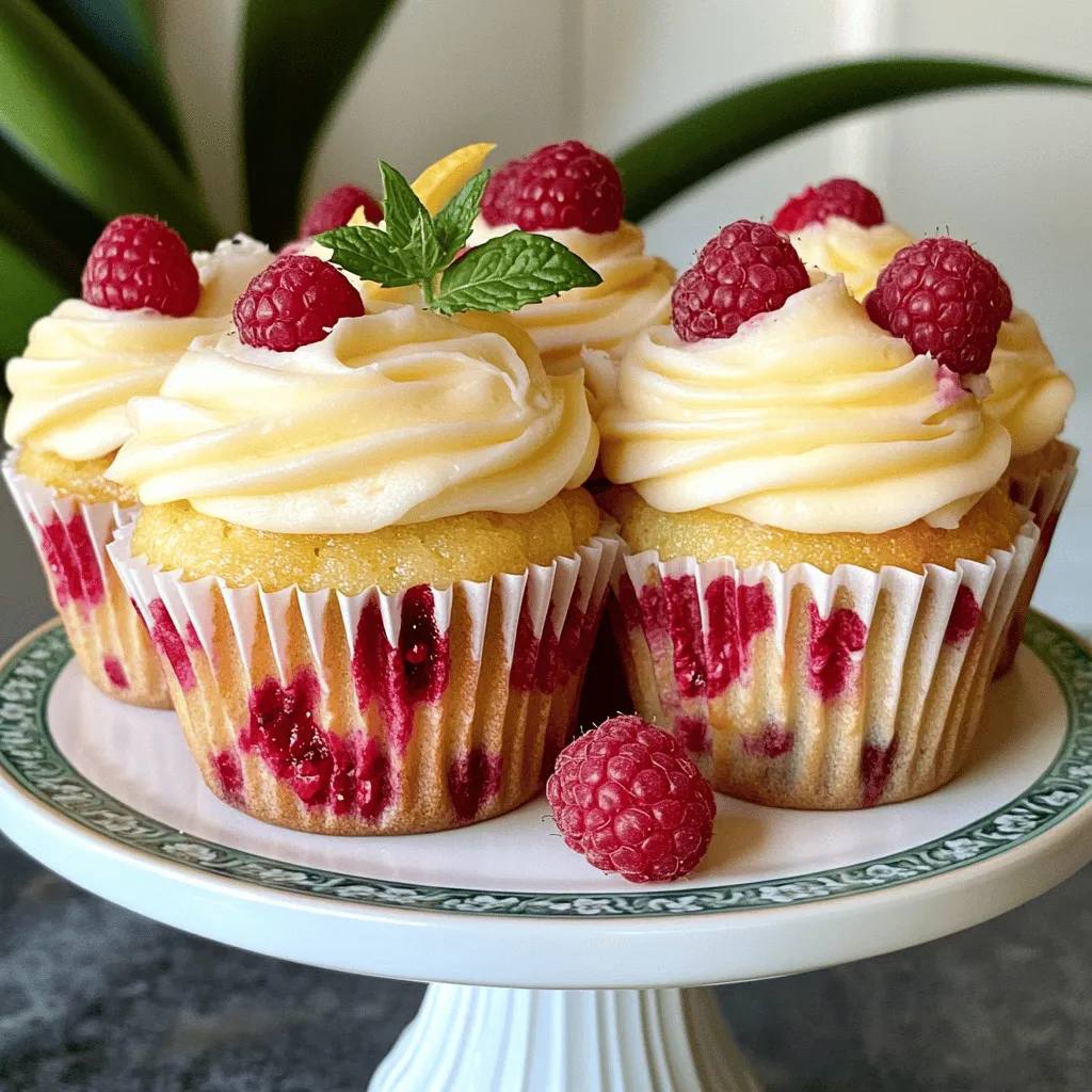 Für die perfekten Raspberry Lemon Heaven Cupcakes brauchst du folgende Zutaten:
