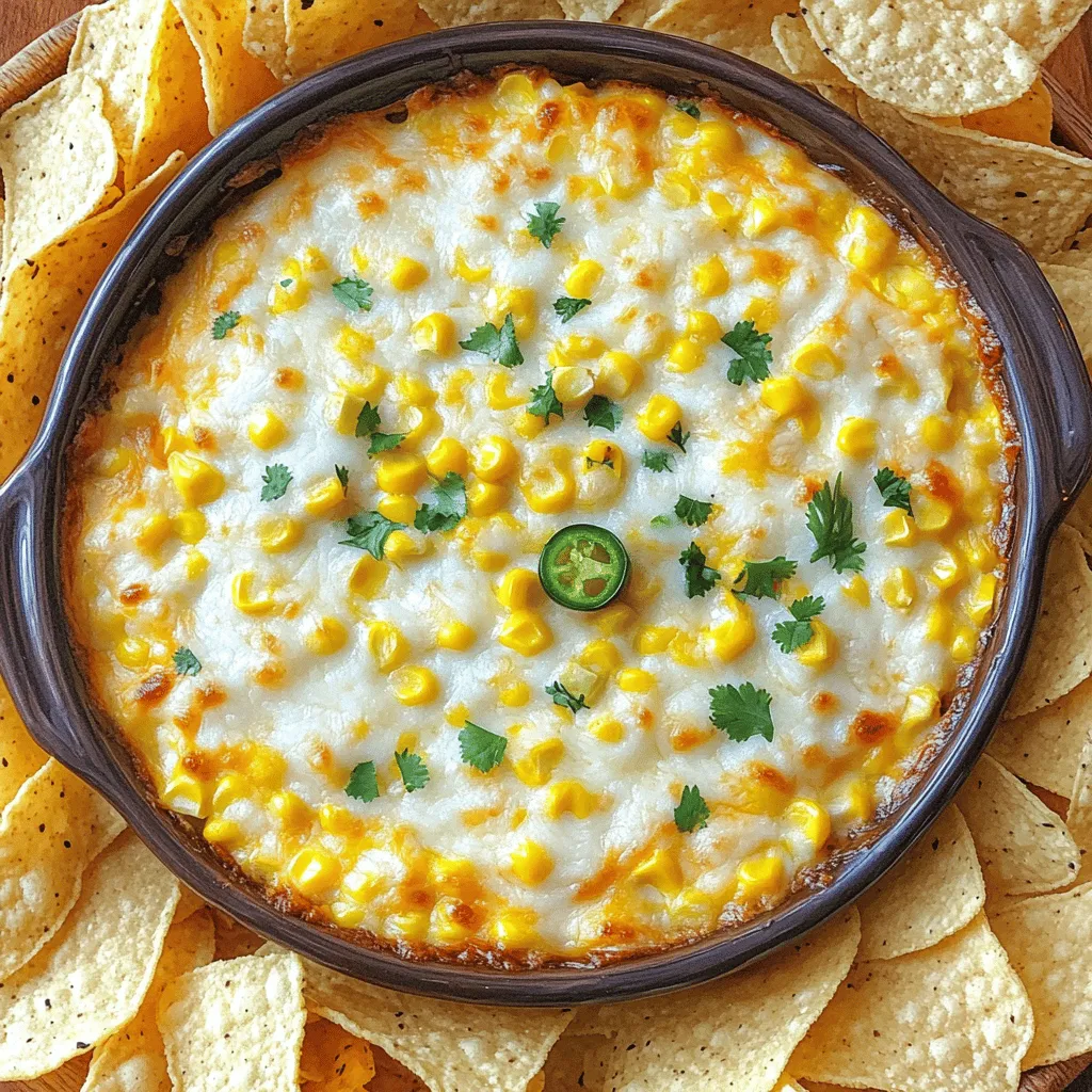 Cheesy Jalapeño Corn Dip Einfach und Lecker Genießen