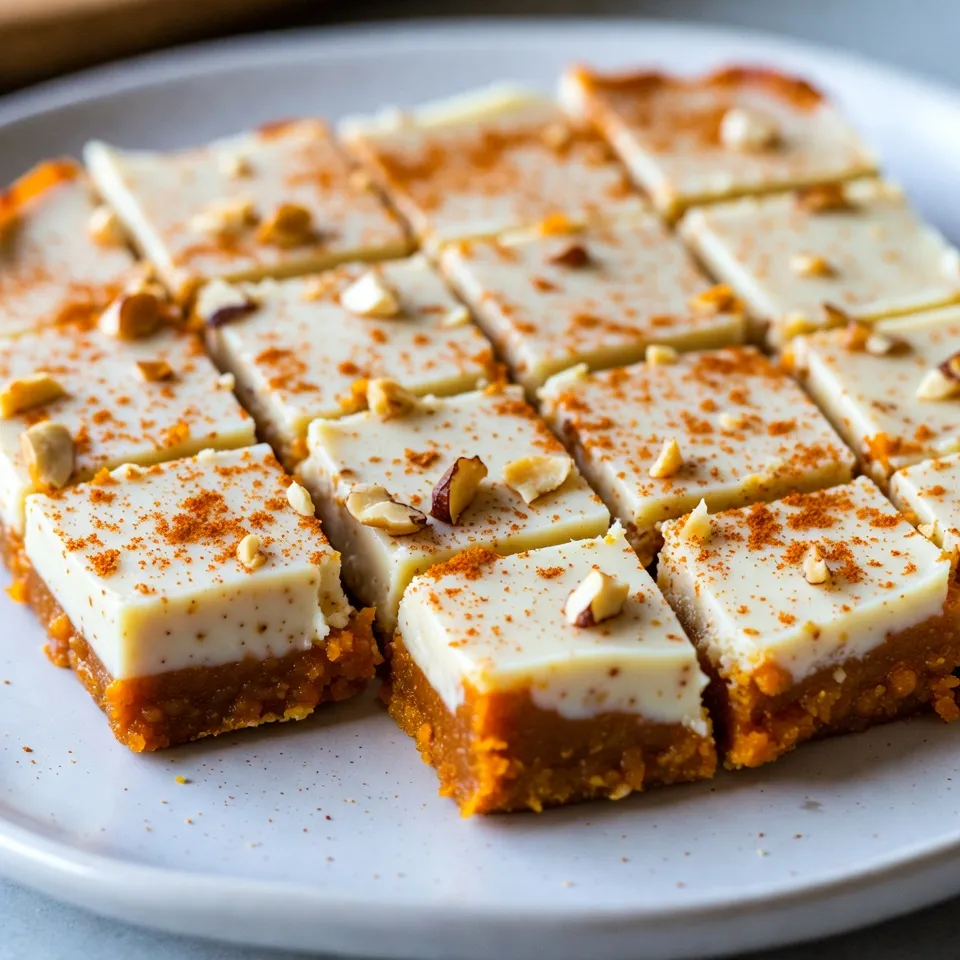 Kürbis-Gewürz-Latte-Fudge Einfacher Genuss für Herbst