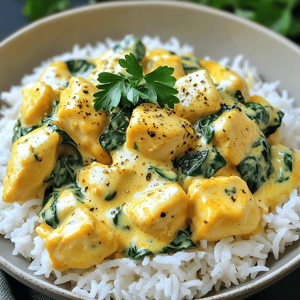 Creamy Chicken Delight Schnelles und lecker Eintopfgericht