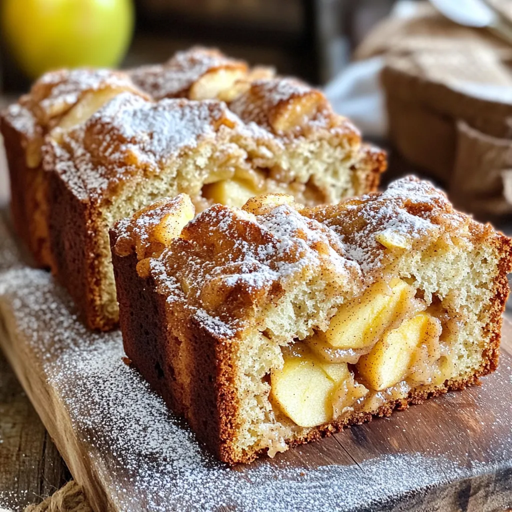Cinnamon Sugar Apple Fritter Bread Einfach und Lecker