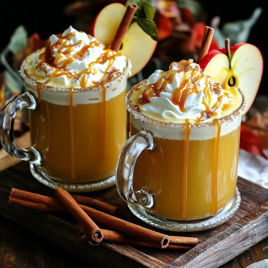 Cozy Caramel Apple Hot Toddy Einfaches Rezept zum Genießen