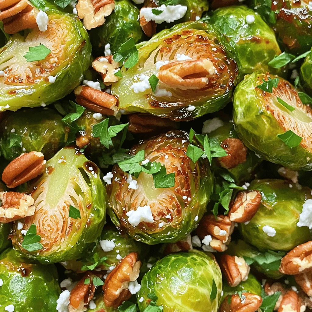 Balsamic Glazed Brussels Sprouts Gesunde Beilage