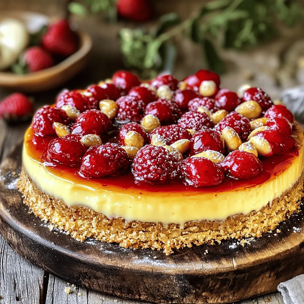 Erdbeer-Cheesecake-Zimtschnecken mit Pekannüssen lecker