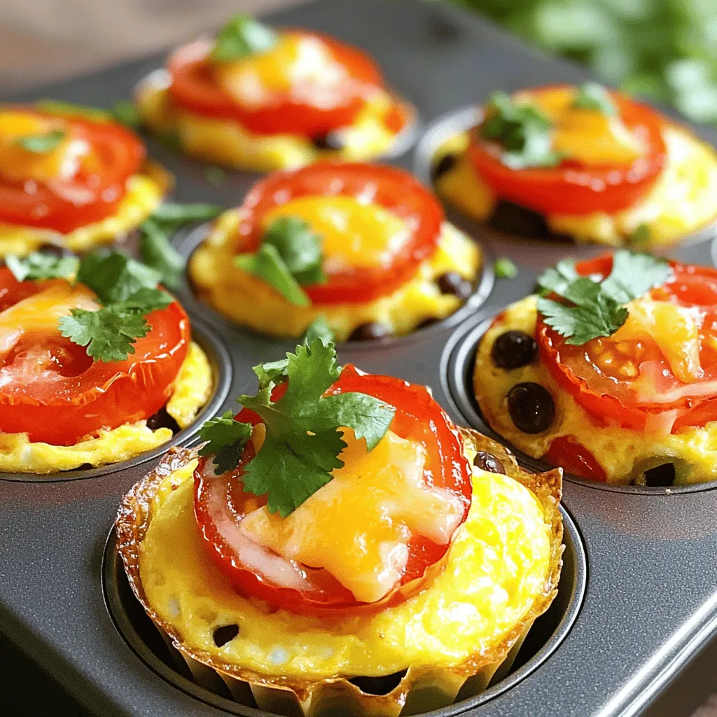 Tex Mex Egg Muffins Einfach und Lecker Zubereiten