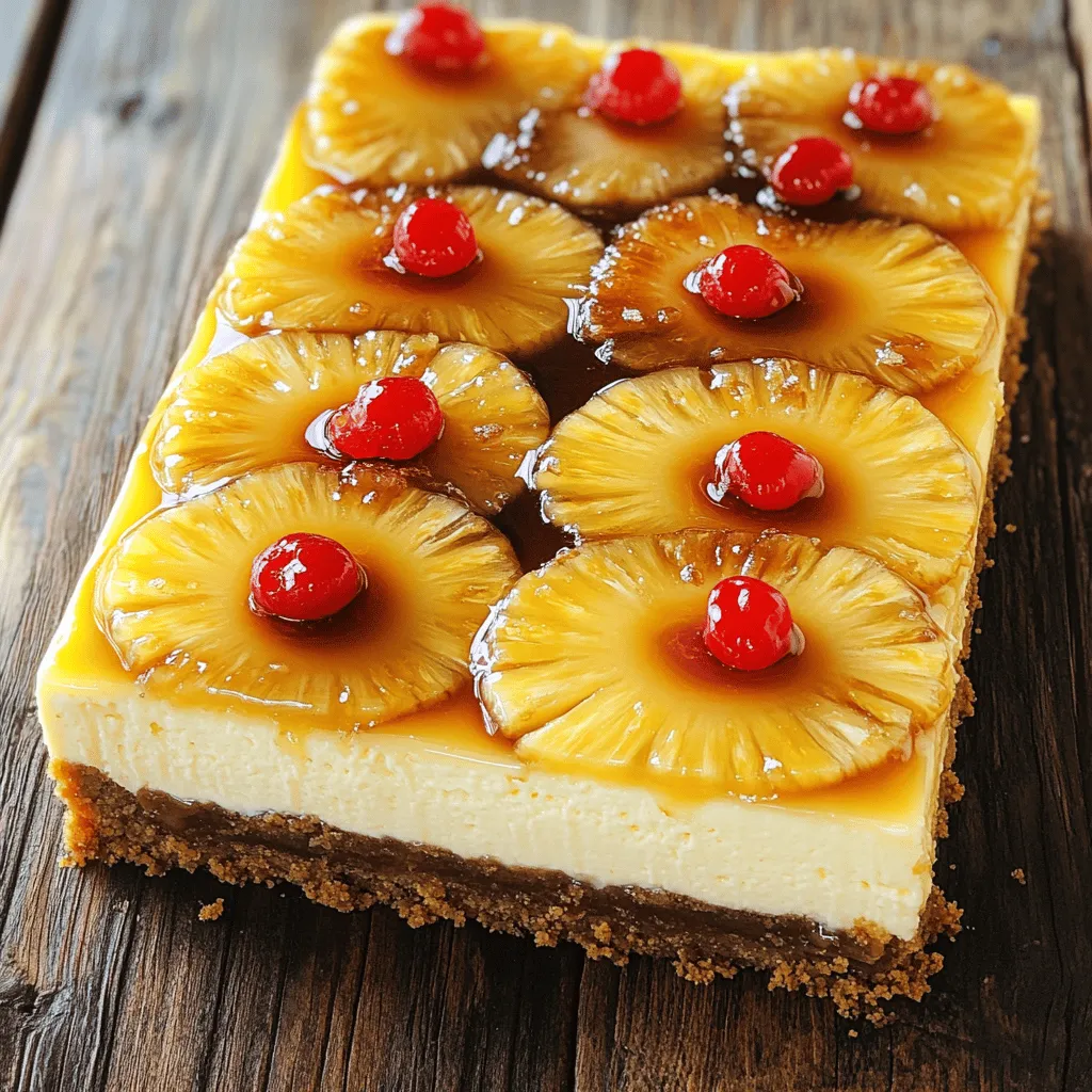 Pineapple Upside-Down Cheesecake Fruchtige Genusszeit