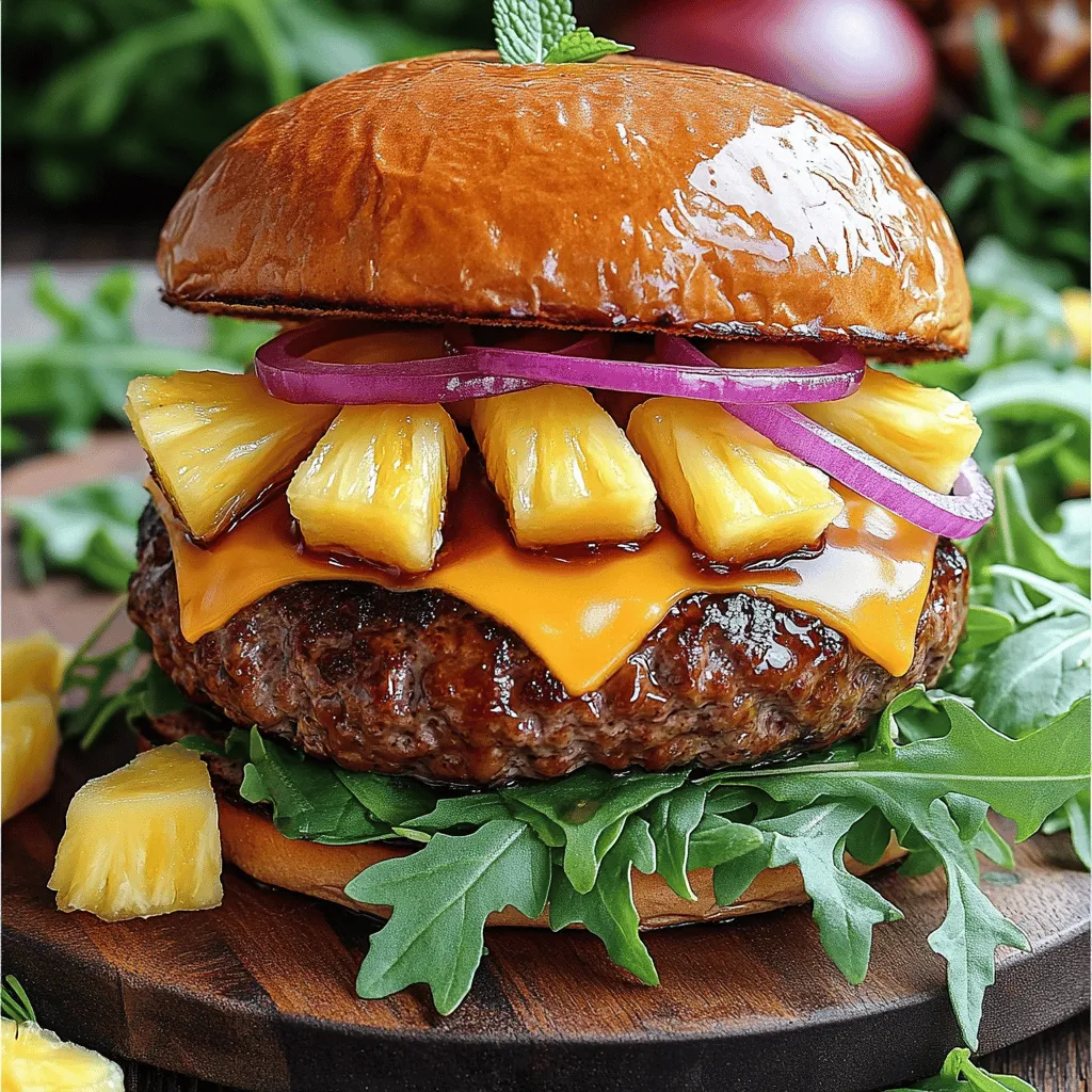 Burger Genuss Mit Hawaiian Teriyaki Rezepten