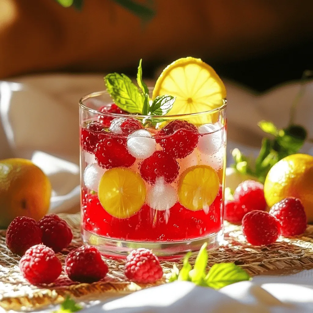 Um Erdbeer-Süßtee zuzubereiten, brauche ich einige einfache Zutaten. Ich verwende 4 Tassen Wasser, 4 Teebeutel schwarzen Tee, 1 Tasse frische Erdbeeren, ½ Tasse Zucker und eine Zitrone. Außerdem brauche ich Eiswürfel und frische Minzblätter zur Garnierung.
