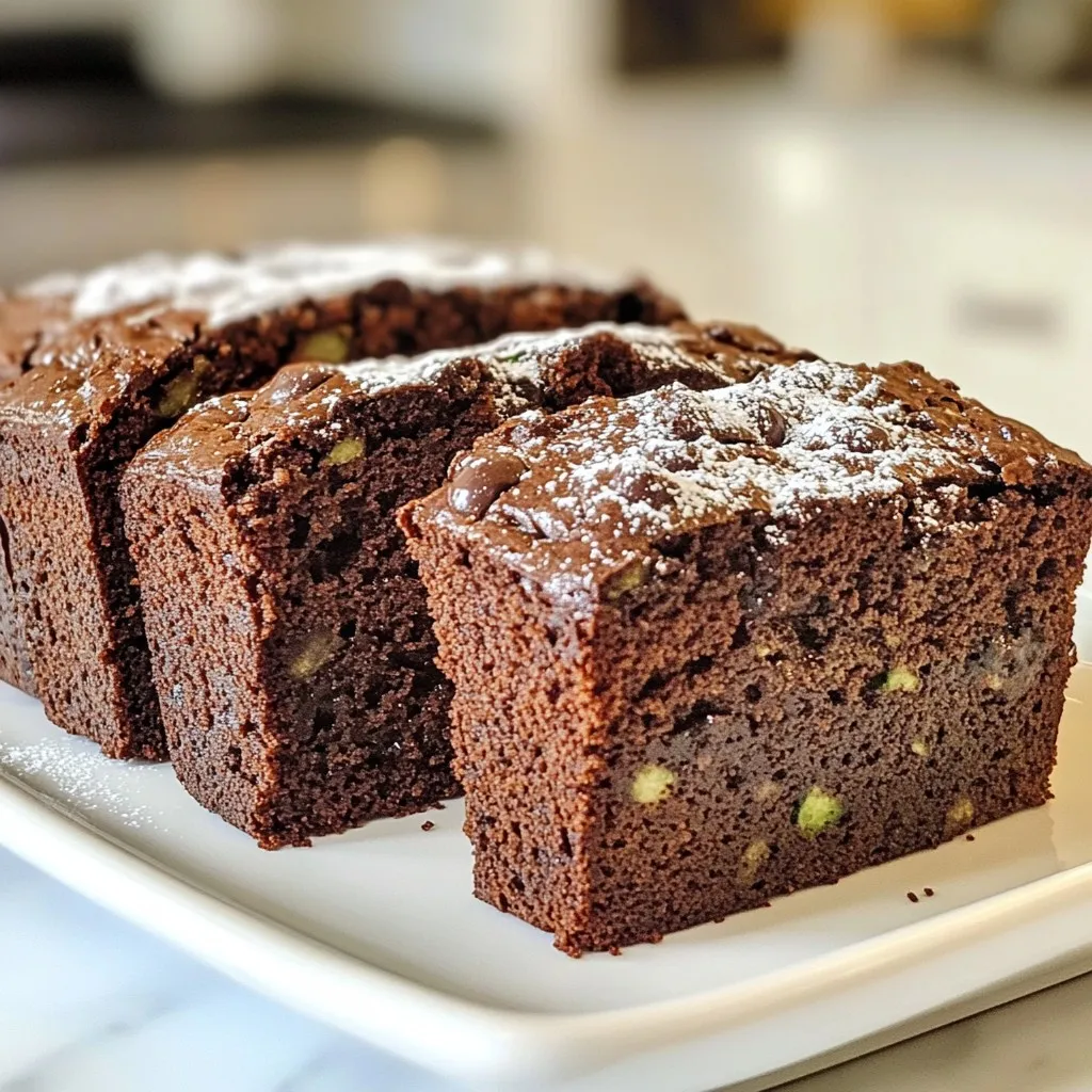 Leckeres Double Chocolate Zucchini Bread Rezept