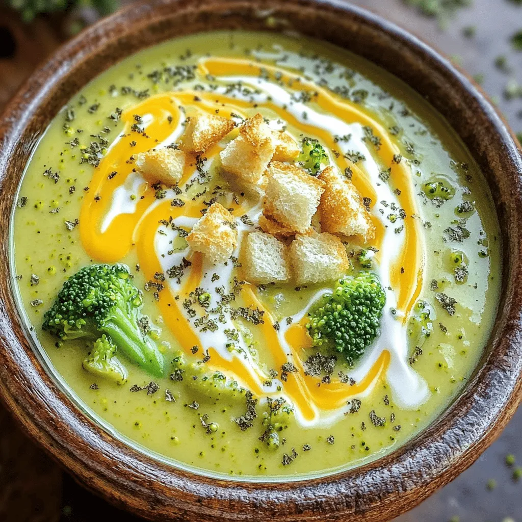 Slow Cooker Creamy Broccoli Cheddar Soup Rezept