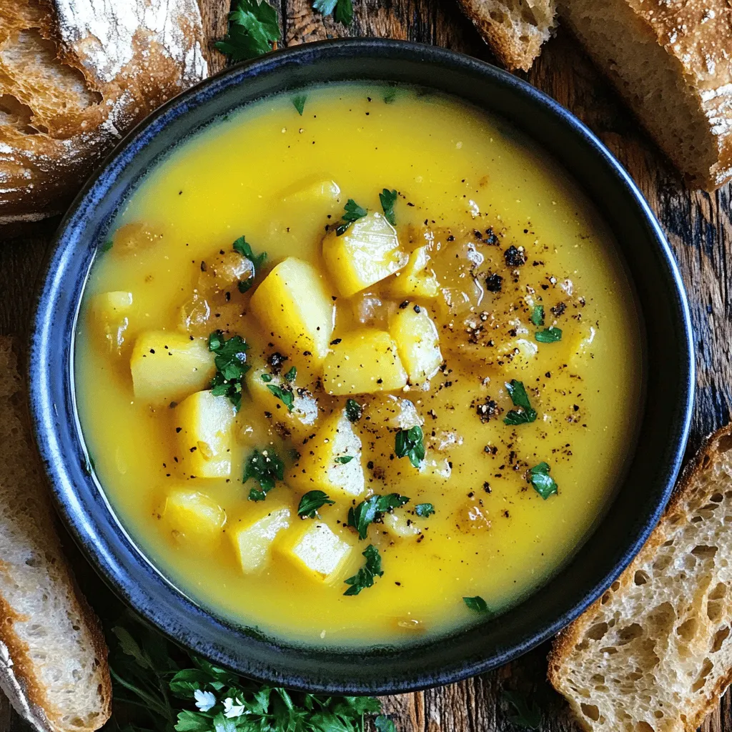 Deutsche Kartoffelsuppe Rezept Herzhaft und Einfach