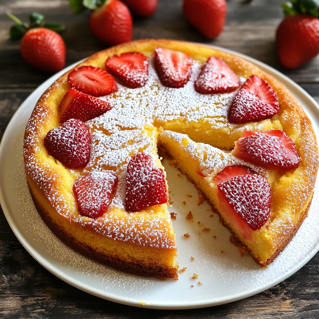 Strawberry Yogurt Cake Einfache und leckere Rezeptidee
