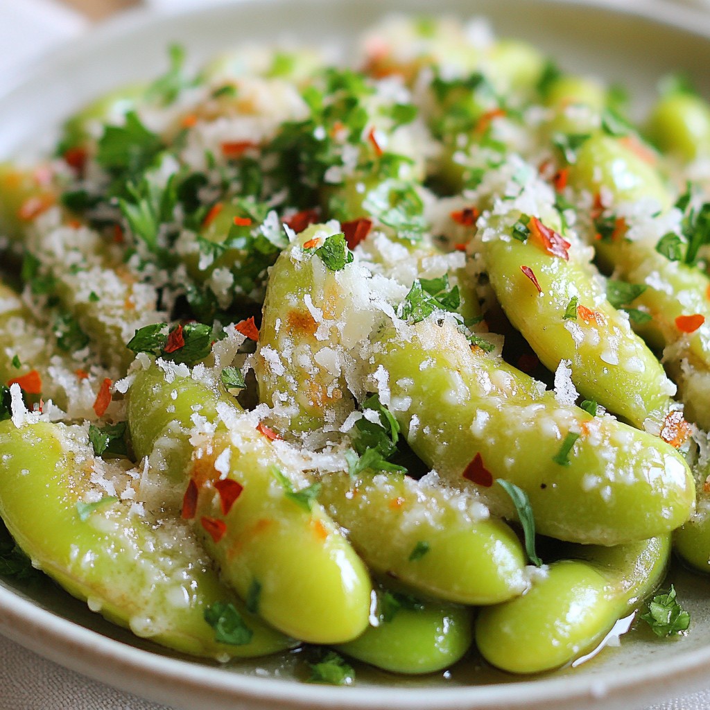 Garlic Parmesan Roasted Edamame Knuspriger Snack Genuss
