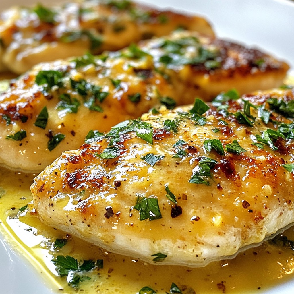 Einfache cremige Knoblauch-Parmesan-Hähnchen Rezept