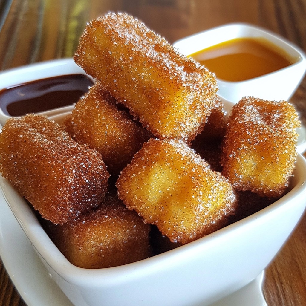 Sweet Cinnamon Churro Bites Leckeres Rezept entdecken