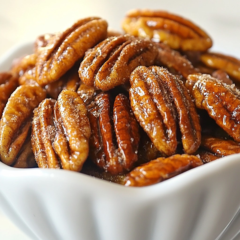 Maple Brown Sugar Roasted Pecans Genussvoll zubereiten