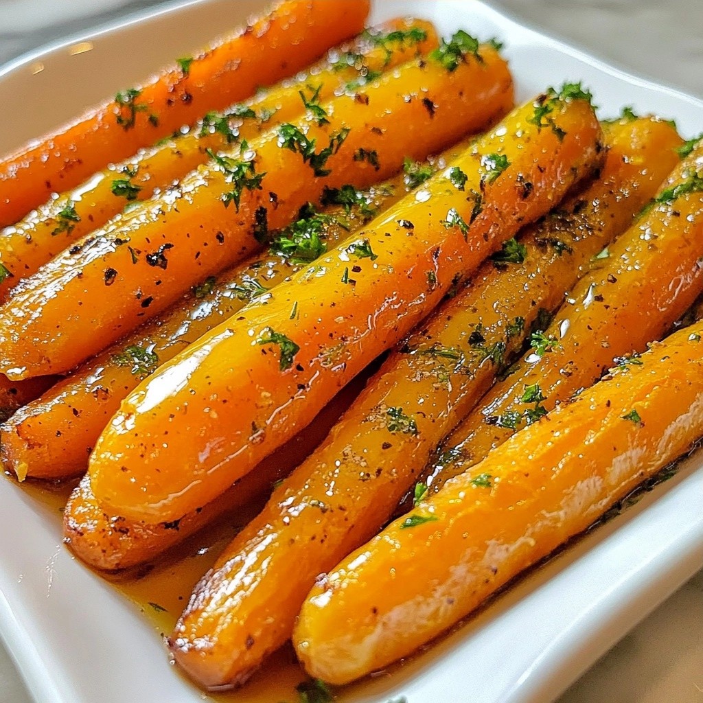 Schnelle Beilage Honig-Senf-Möhrensticks Rezept