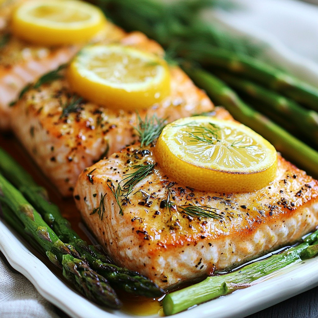 Weeknight Lemon Herb Salmon Fillets Einfach und Schnell
