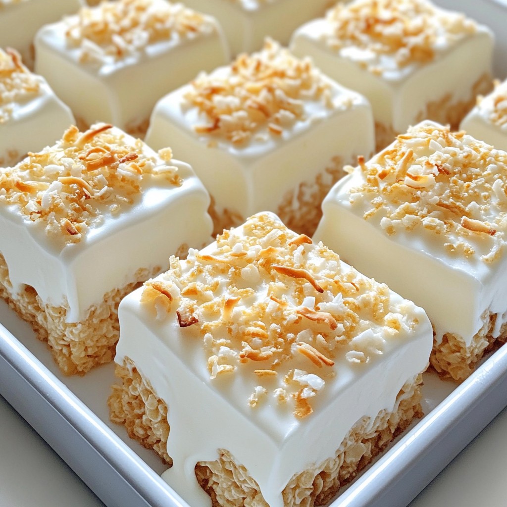 Vanilla Bean Rice Krispie Treats Einfaches Rezept