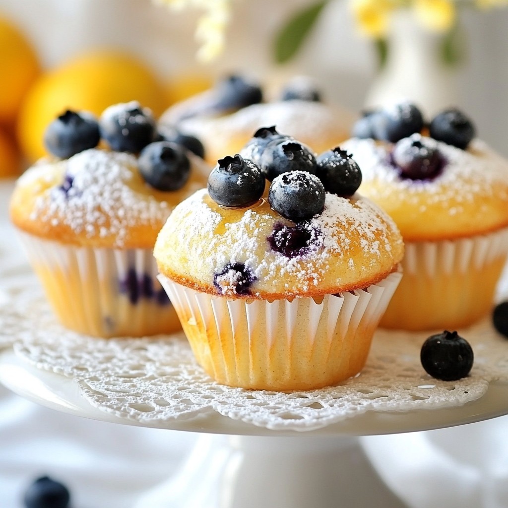 Fluffy quick Blueberry Pancake Muffins ganz einfach
