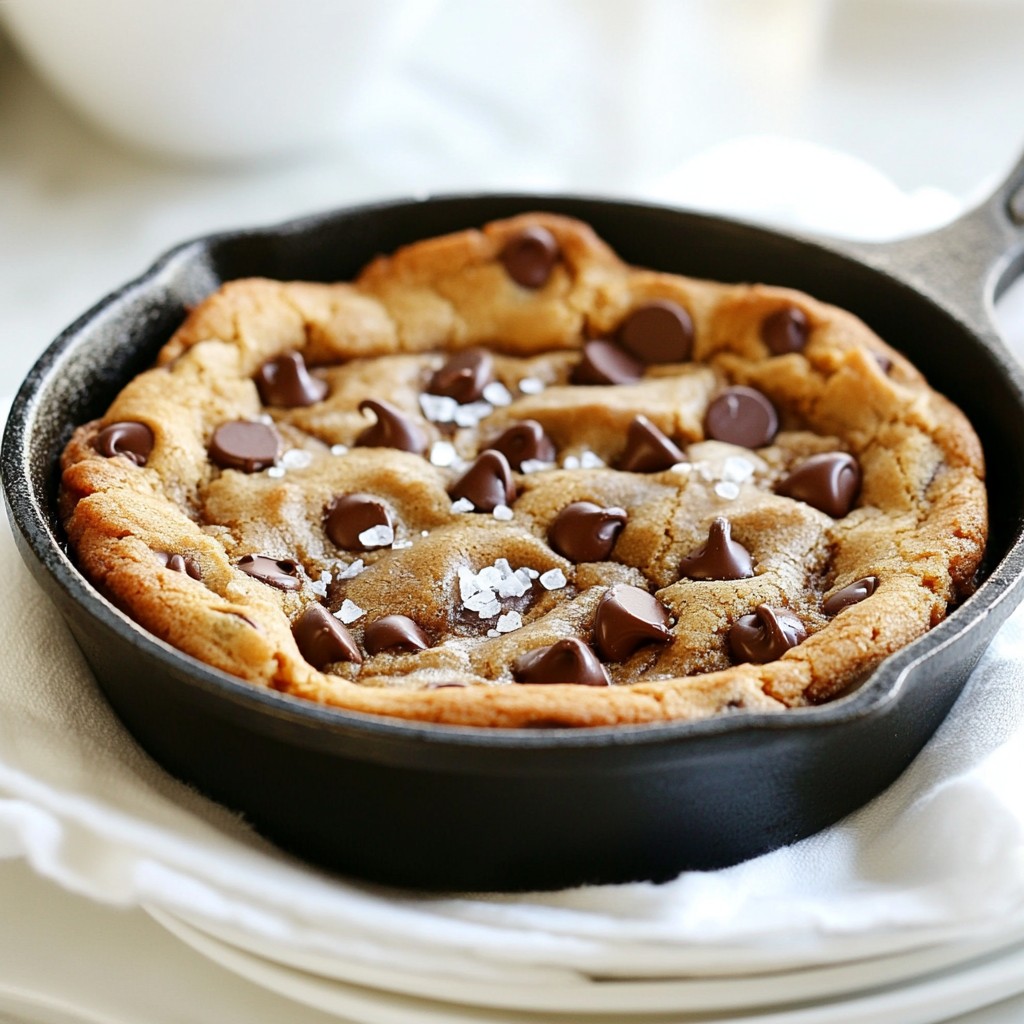 Schokoladenkeks-Pfanne Lecker und einfach gemacht