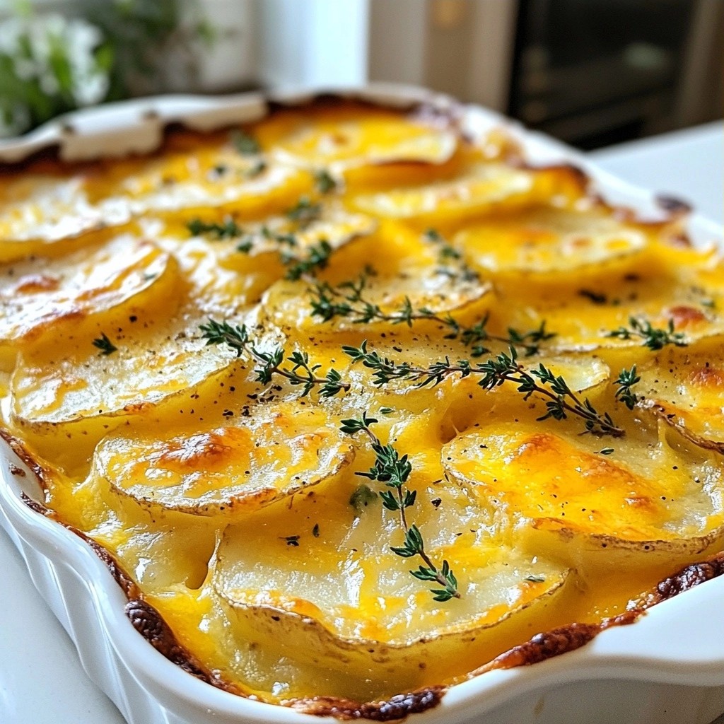Käsevergnügen Auflaufkartoffeln Schnelles Rezept